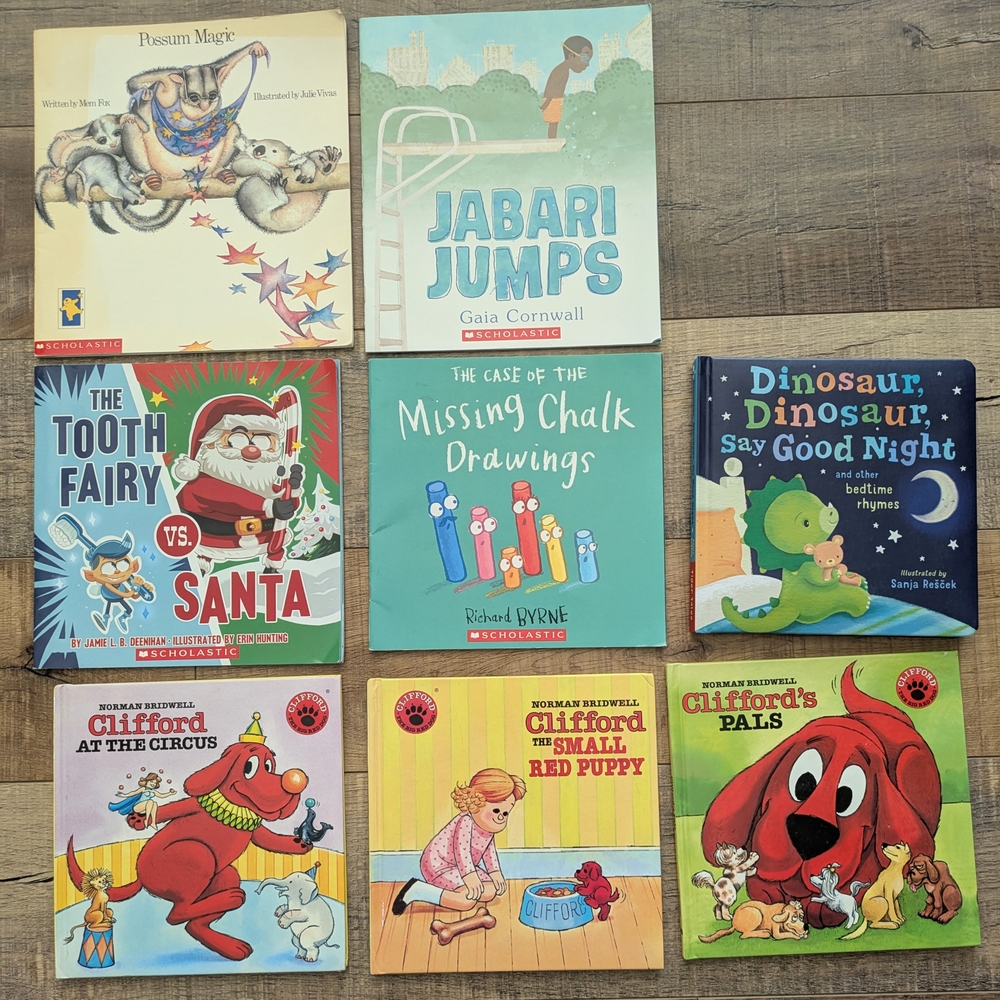 Scholastic Colorful Kids Book Collection